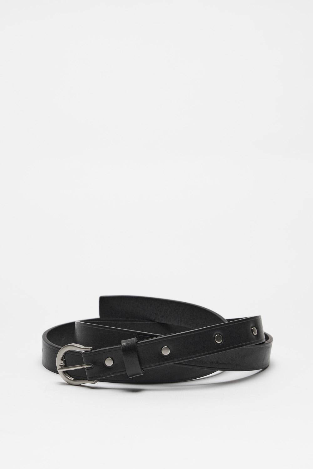 Long Leather Belt (Men)