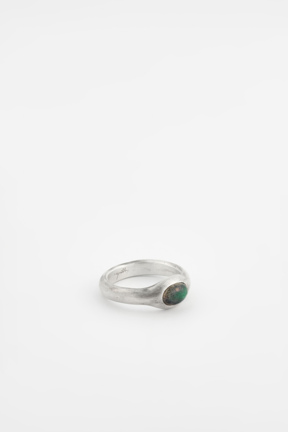 Gemstone Oval Ring (Men)